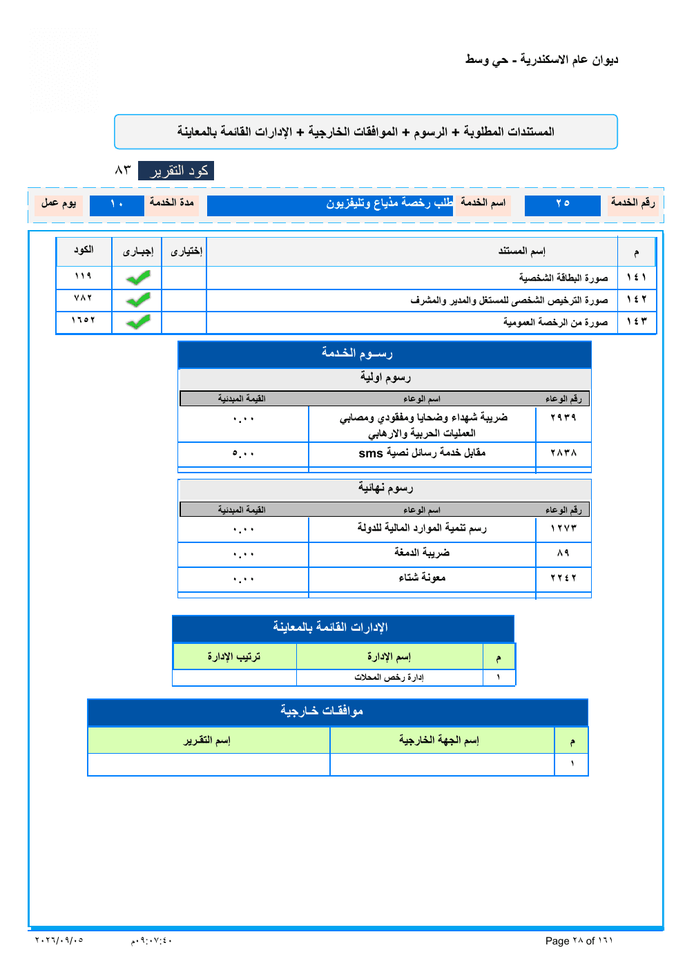 This service’s page from the official catalogue (PDF)