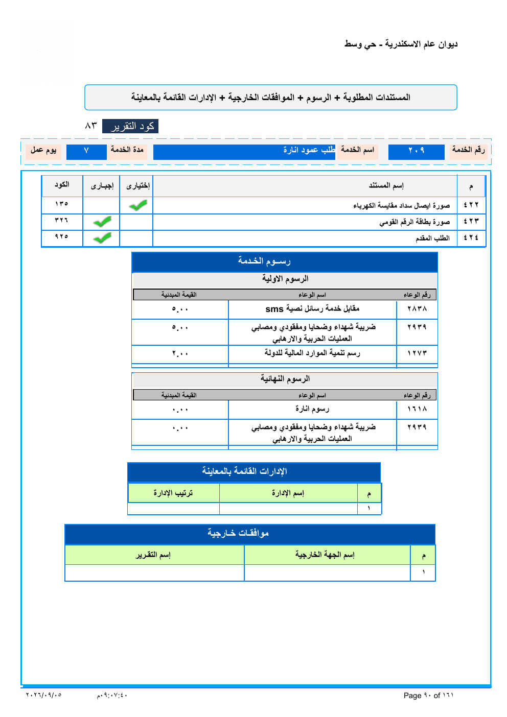 This service’s page from the official catalogue (PDF)