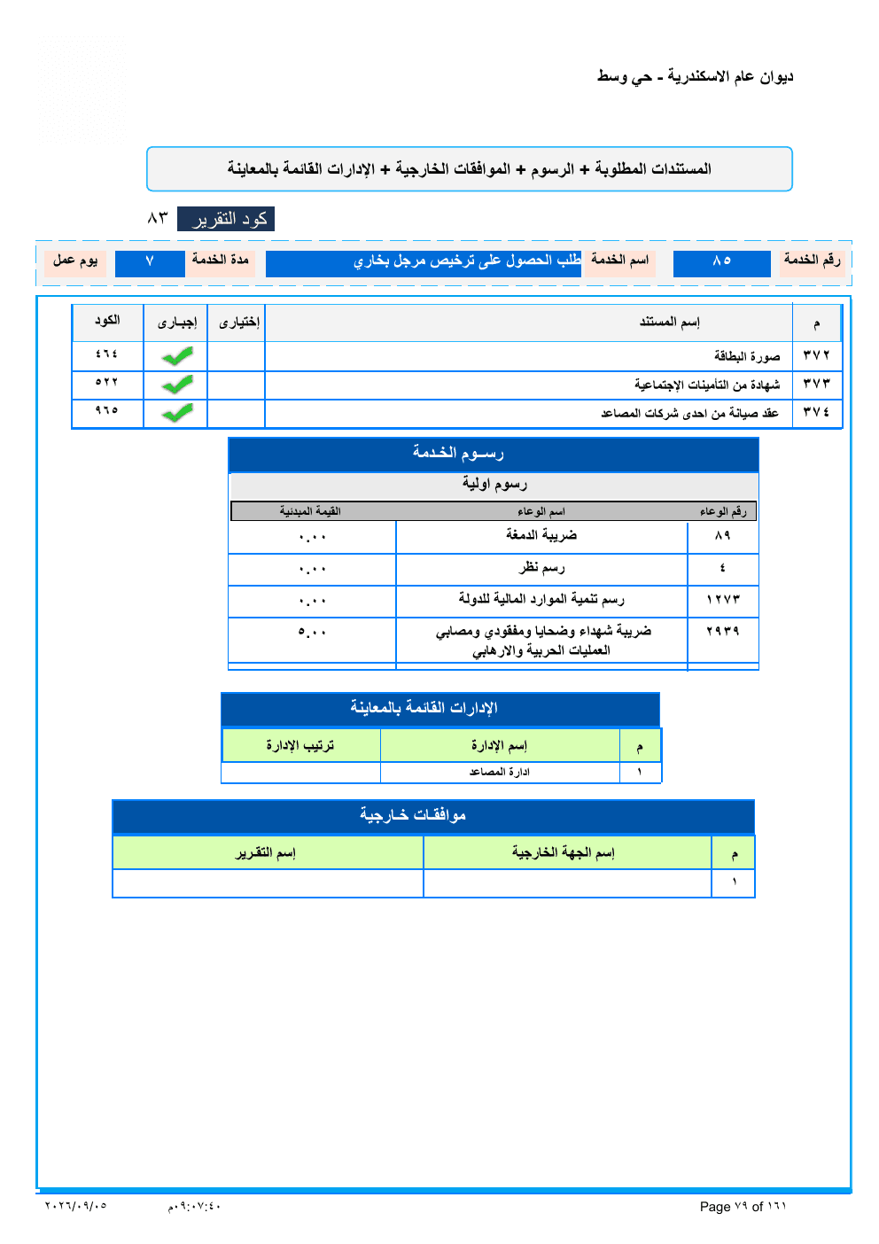 This service’s page from the official catalogue (PDF)